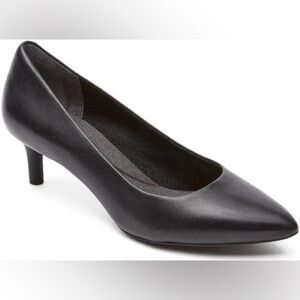S43. NWT Rockport WOMEN'S TOTAL MOTION KALILA HEEL Black 8 Wide